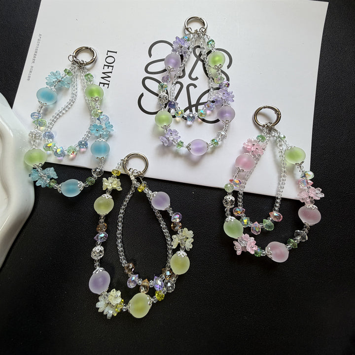 Floral Charm Beaded Keychain Kalsten