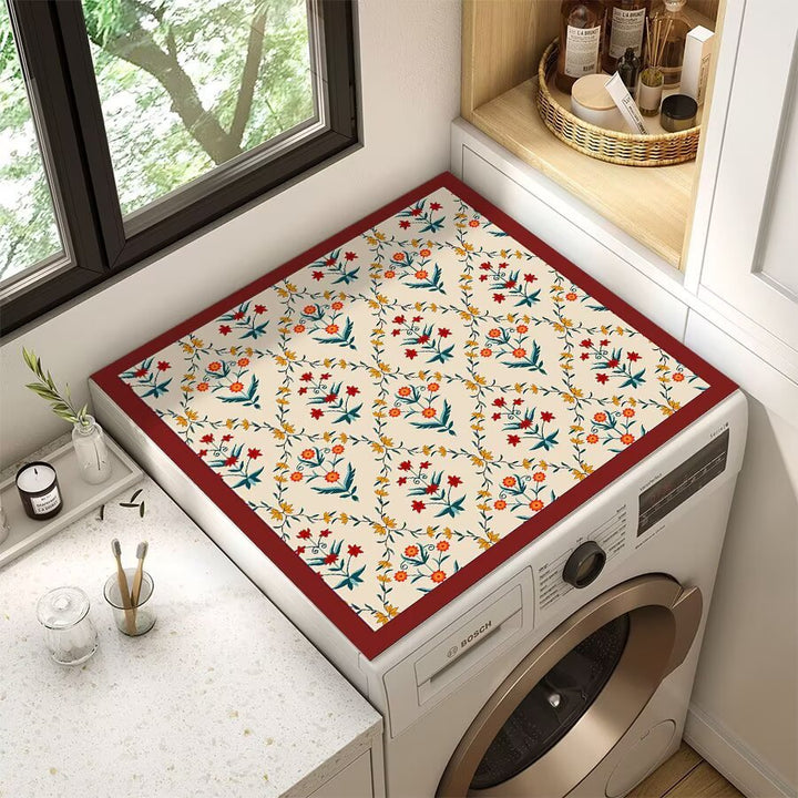 Floral Patterned Laundry Room Top Cover Kalsten