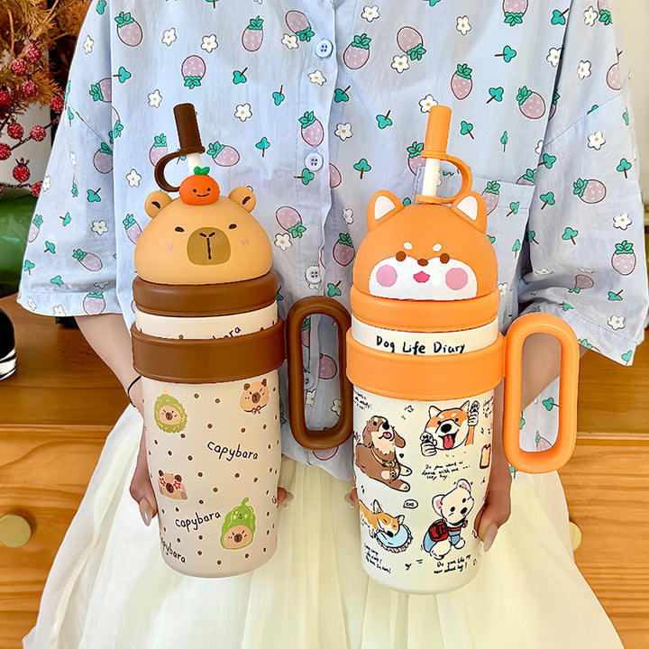 Ladies Thermo Cup with Cute Animal Design Kalsten