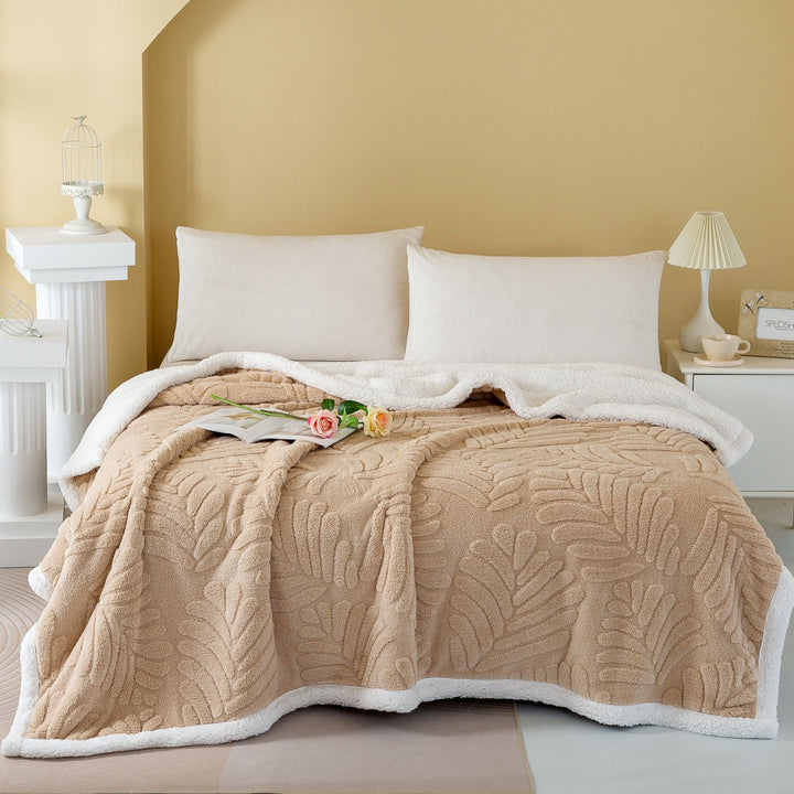Cozy Fleece Throw Blanket Kalsten