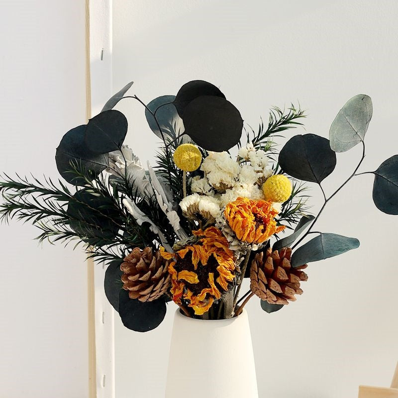 Dried Floral Decorative Arrangement