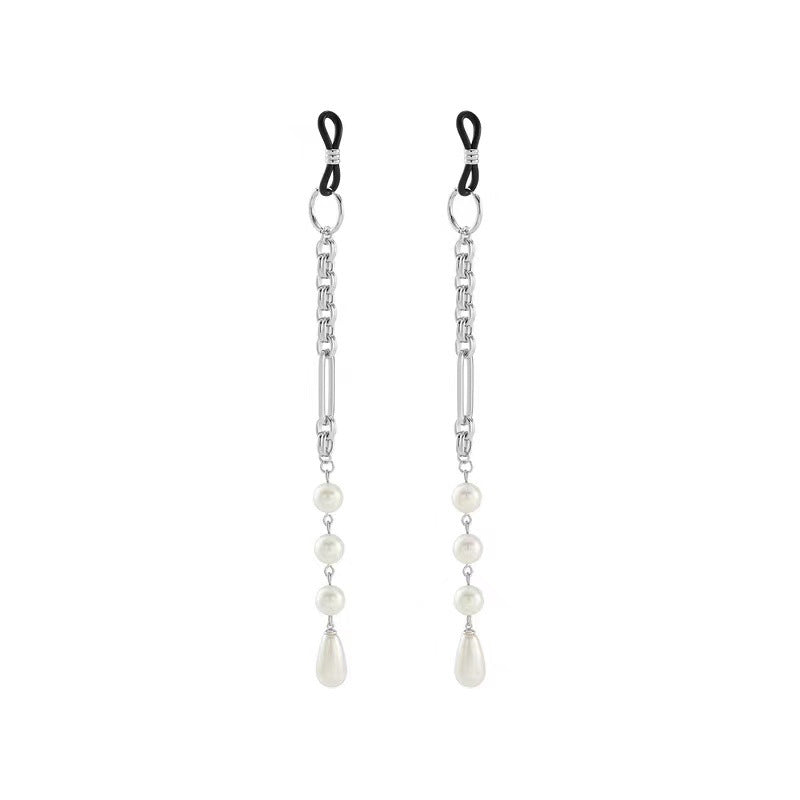 Elegant Pearl-Linked Eyewear Chain Kalsten