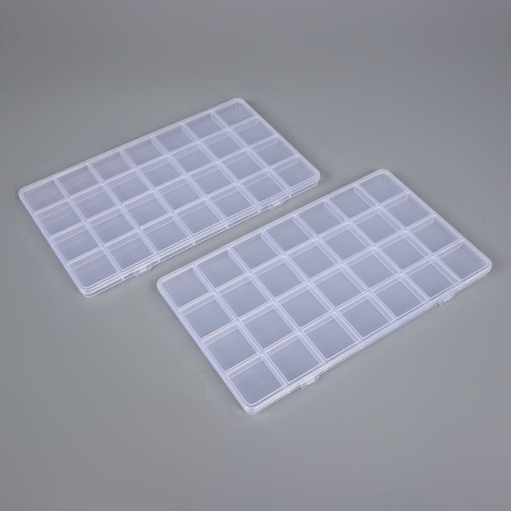 Clear Multi-Section Craft Supply Storage Case Kalsten