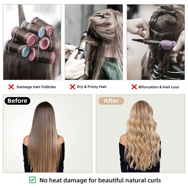 Heatless Hair Curling Device