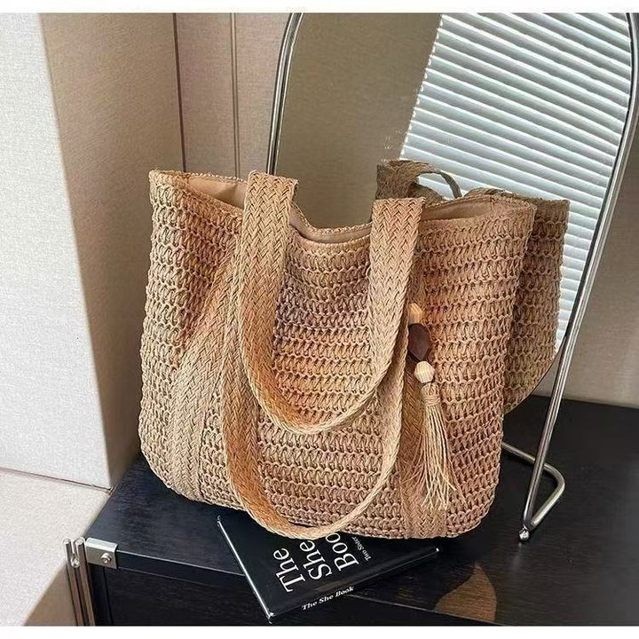 Handmade straw bag Kalsten