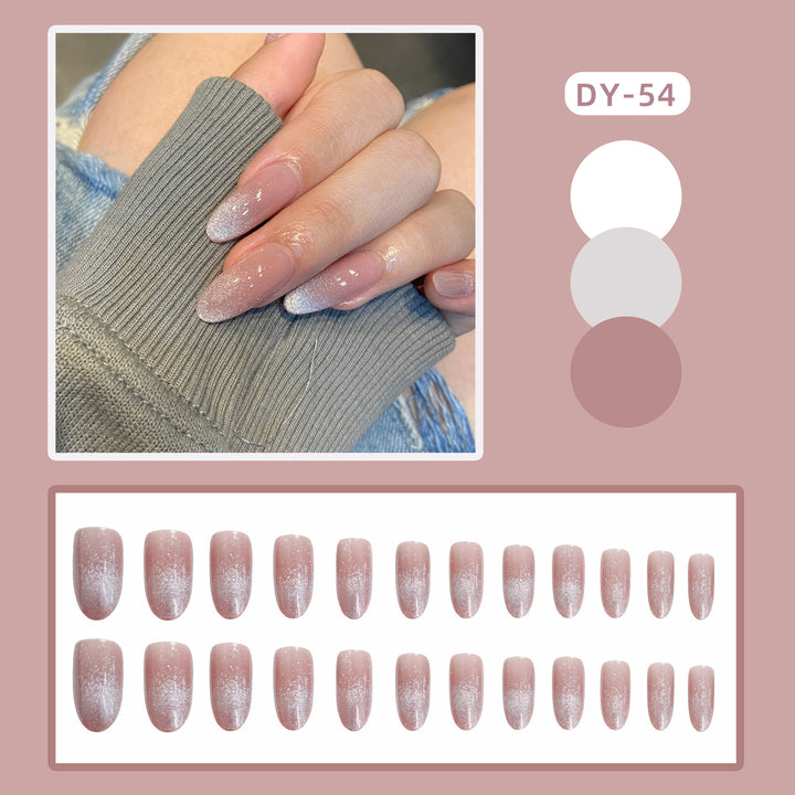 Elegant Glitter Ombre Press-On Nails