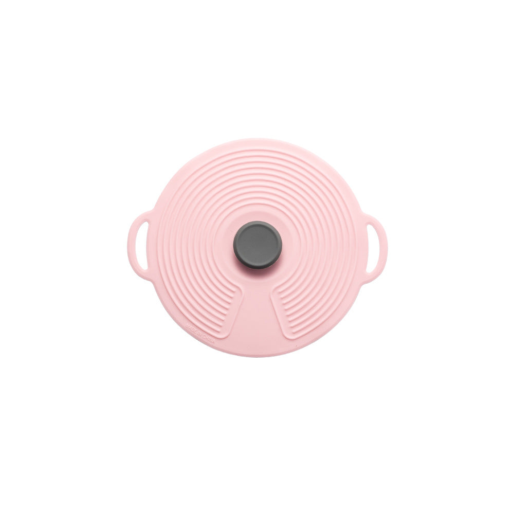Silicone cooking lid with multifunctional steam valve Kalsten