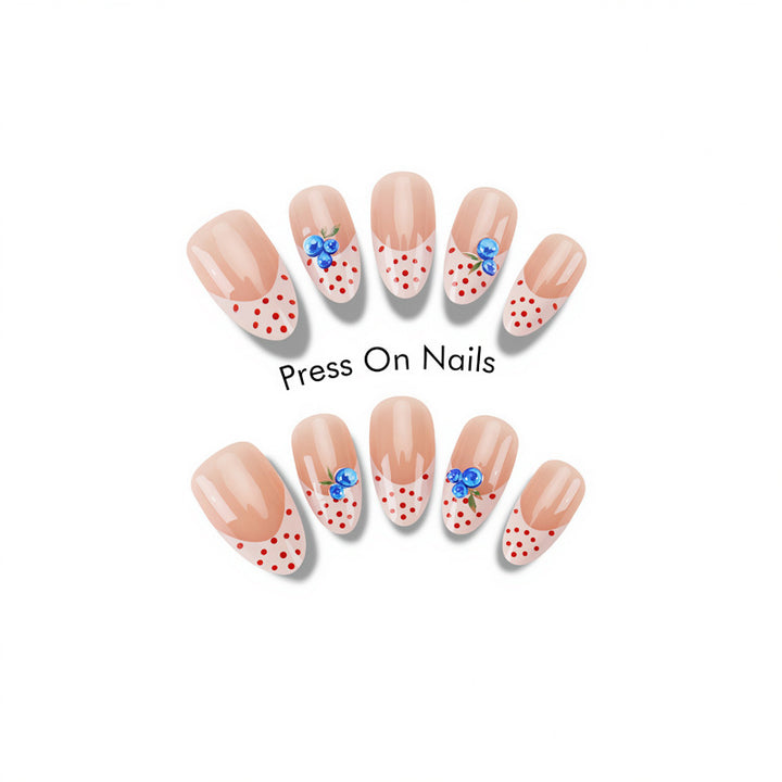 Artistic Decorated Press On Nails Kalsten