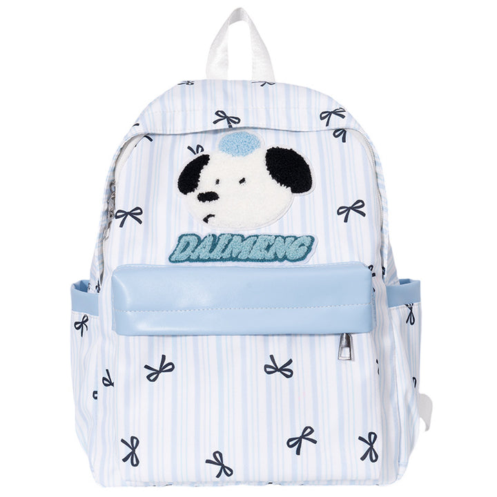 Cute Character Embroidered Backpack Kalsten