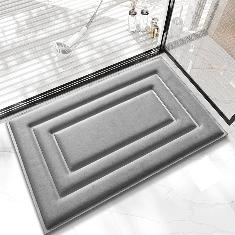 Soft Velvety Bathroom Mat Kalsten