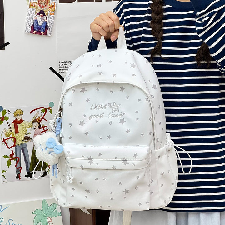 Star Patterned School Backpack Kalsten