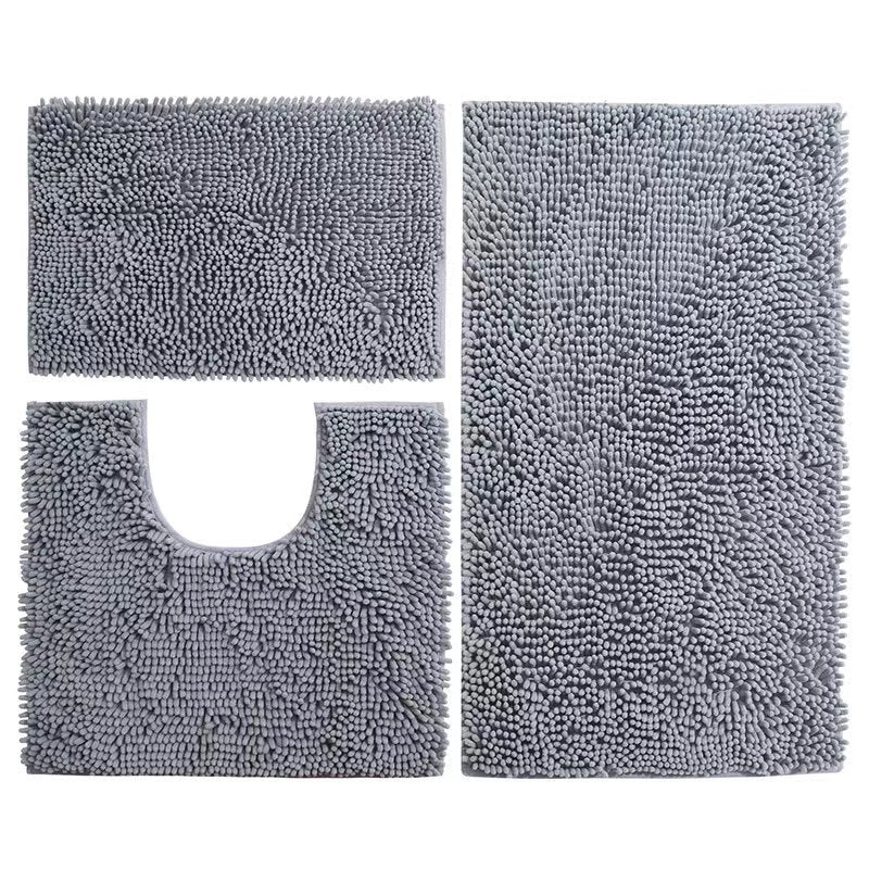 Luxurious Microfiber Bathroom Mat Set Kalsten