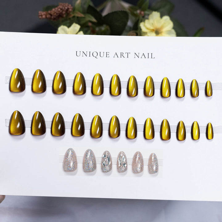 High Shine Press-On Nail Art