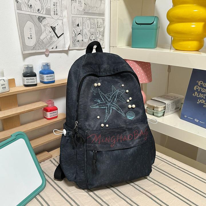 Decorative Beach-Themed Backpack Kalsten