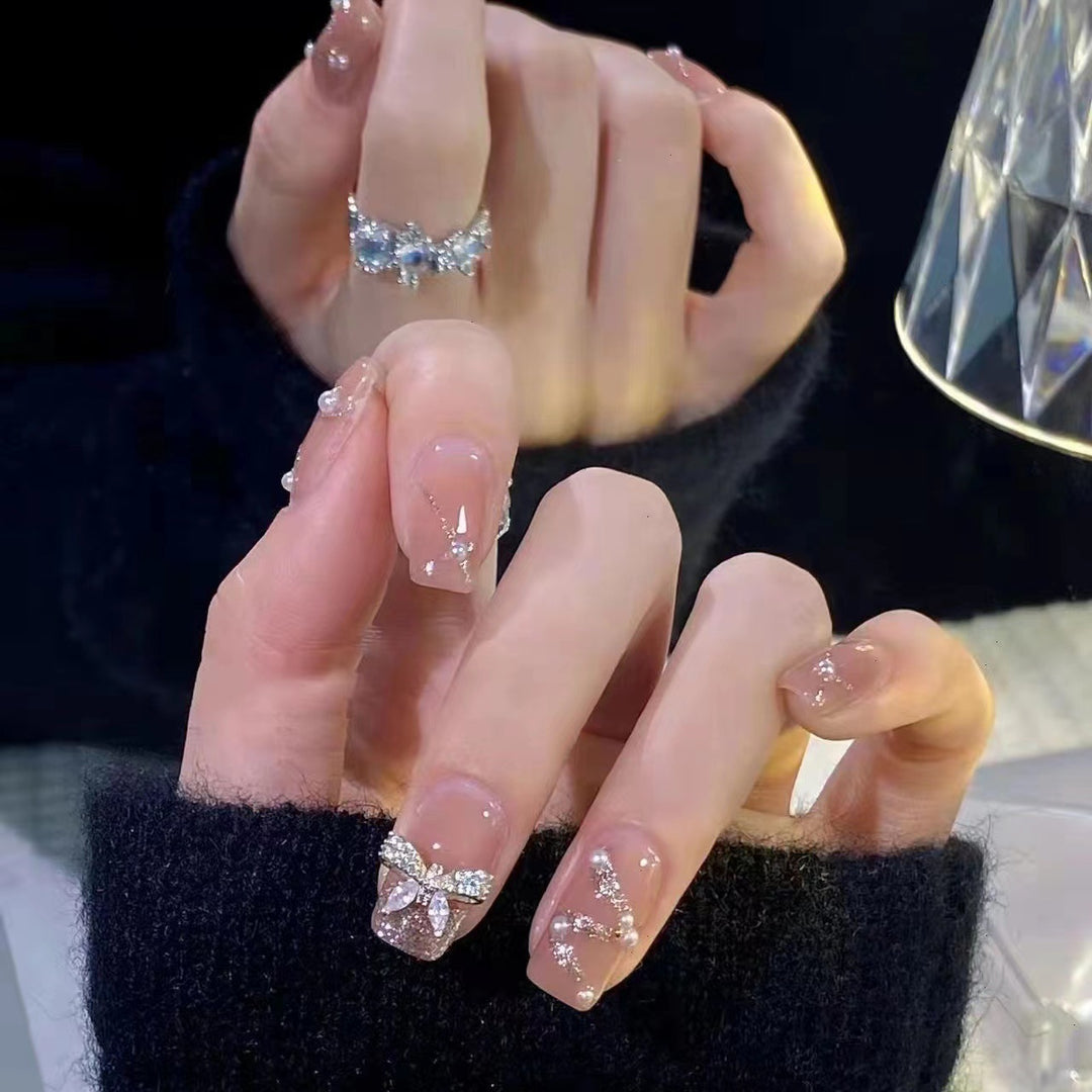Premium Decorative Press-On Nail Art