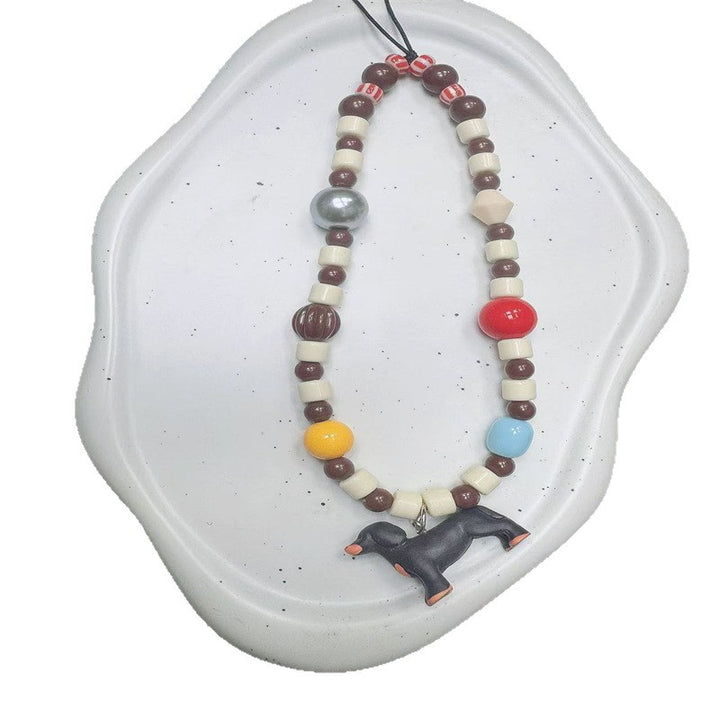 Beaded Animal Charm Necklace Kalsten