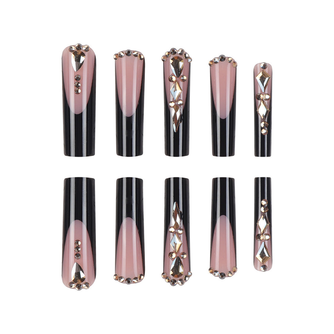 Decorative Long Stiletto Nail Extensions Kalsten