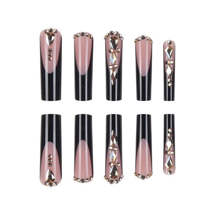 Decorative Long Stiletto Nail Extensions Kalsten
