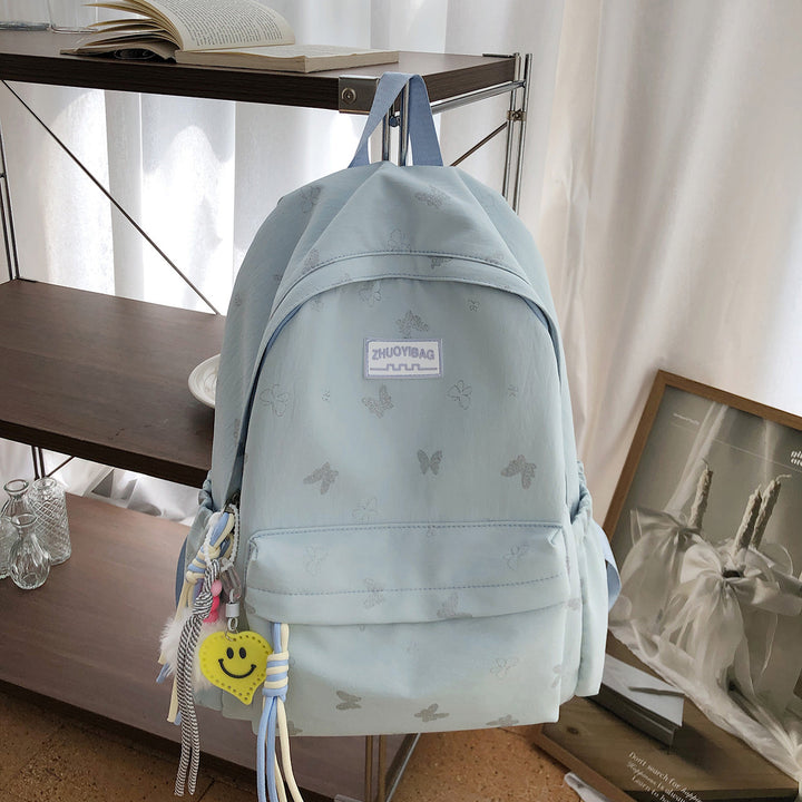 Butterfly Print Casual Backpack Kalsten