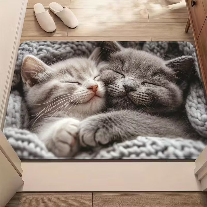 Cozy Plush Floor Mat for Home