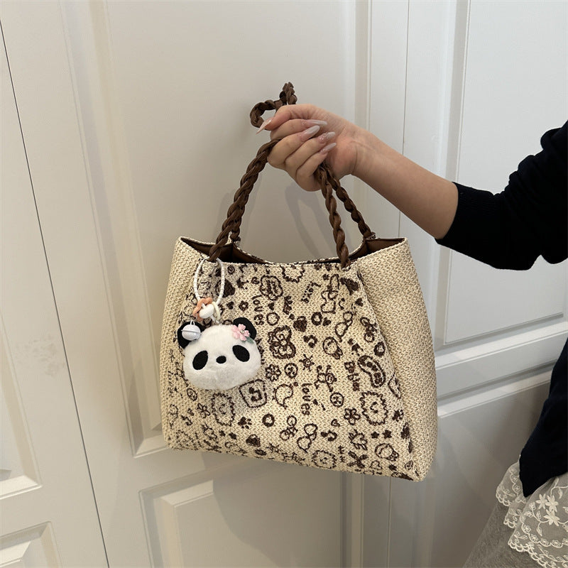Chic Woven Tote Bag Kalsten