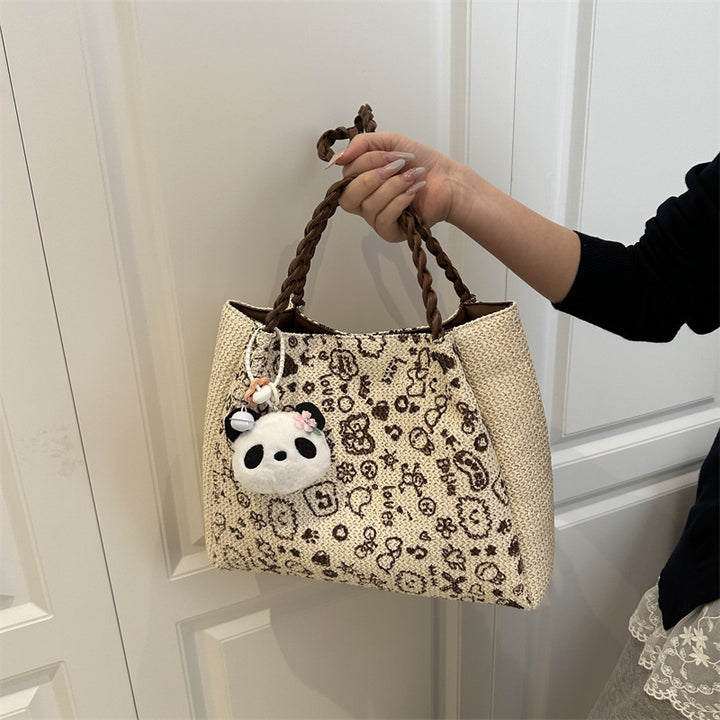 Chic Woven Tote Bag Kalsten