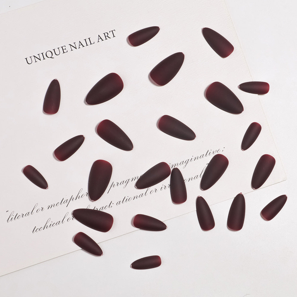 Matte Stiletto Press-On Nail Tips Kalsten