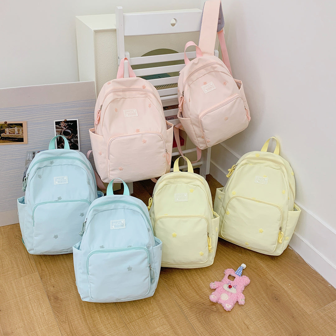 Embroidered Lightweight Casual Backpack Kalsten