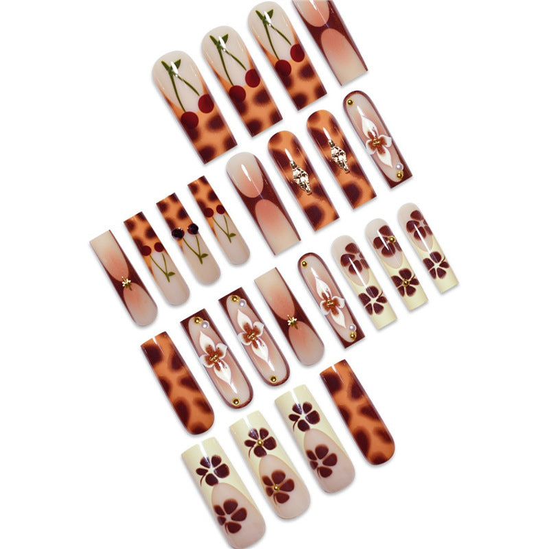 Floral Artisan Press-On Nail Set Kalsten 1788434570
