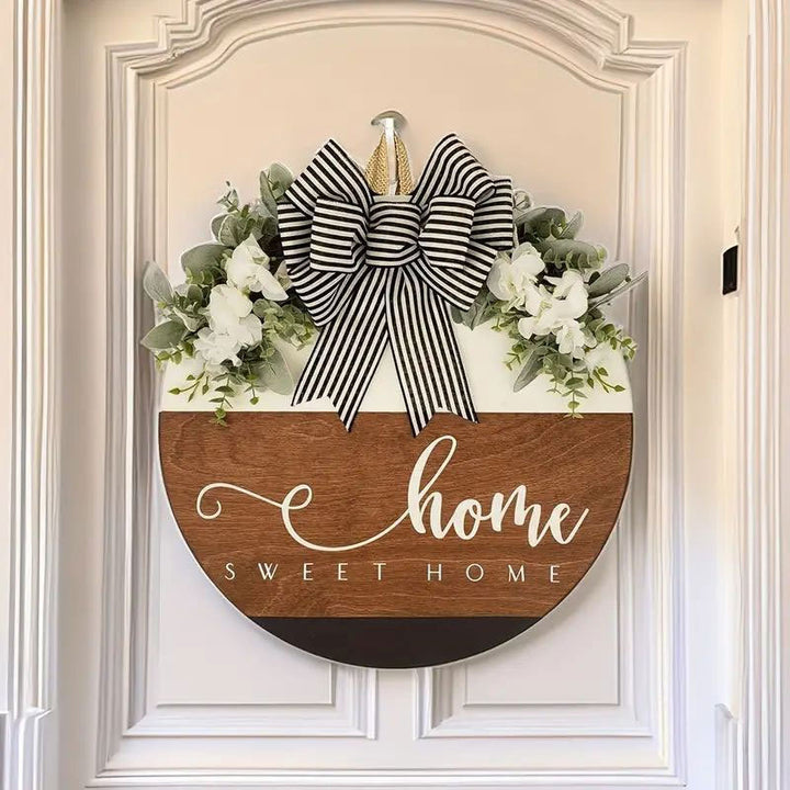 Decorative Wooden Wall Sign with