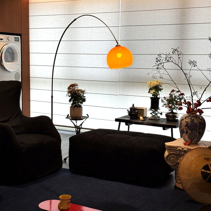 Curvilinear Arc Floor Lamp