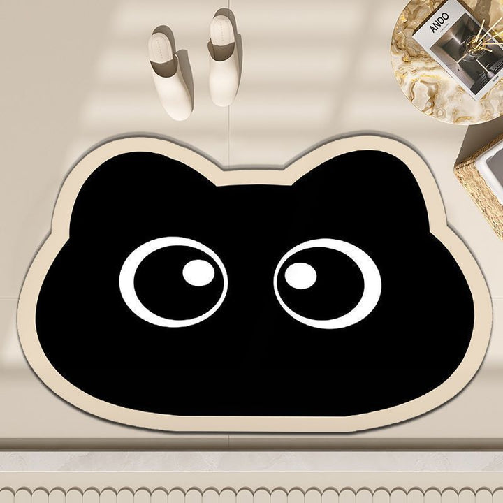 Fun Cat-Themed Decorative Floor Mat Kalsten