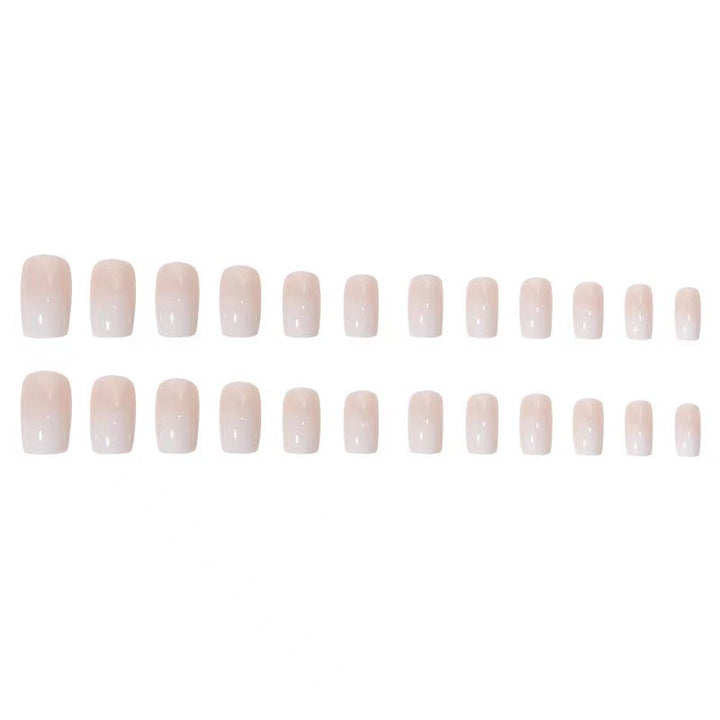 Glossy Clear Press-On Nail Set