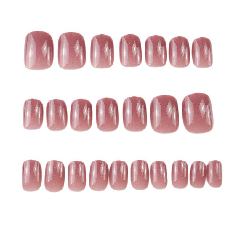 Minimalist Glossy Press-On Nail Set Kalsten