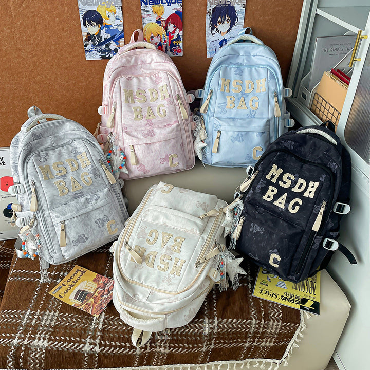 Stylish Embroidered Casual Backpack Kalsten 1791205709