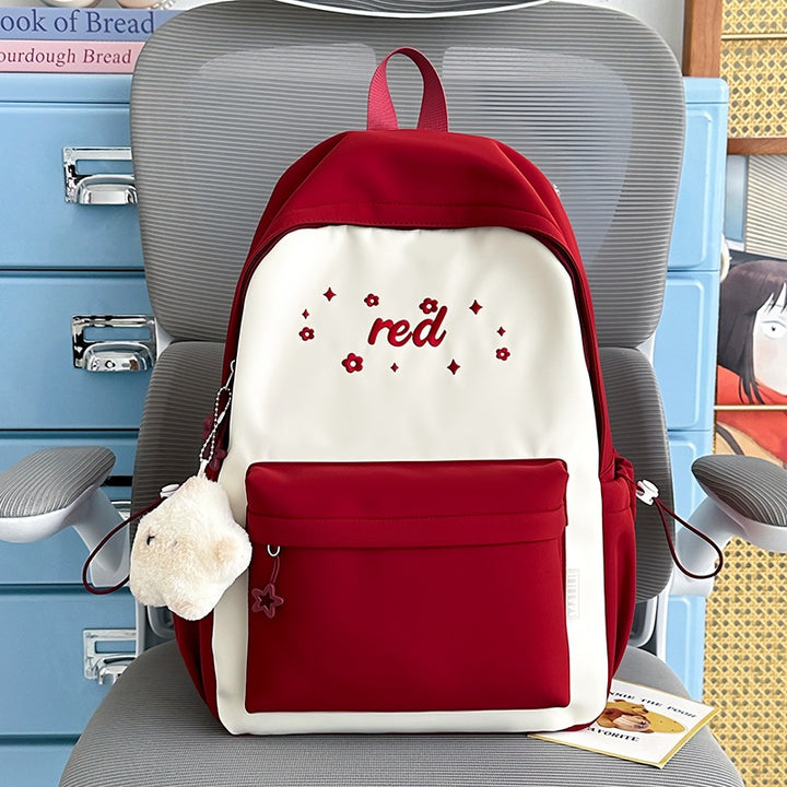 Cute Floral-Embellished Backpack Kalsten
