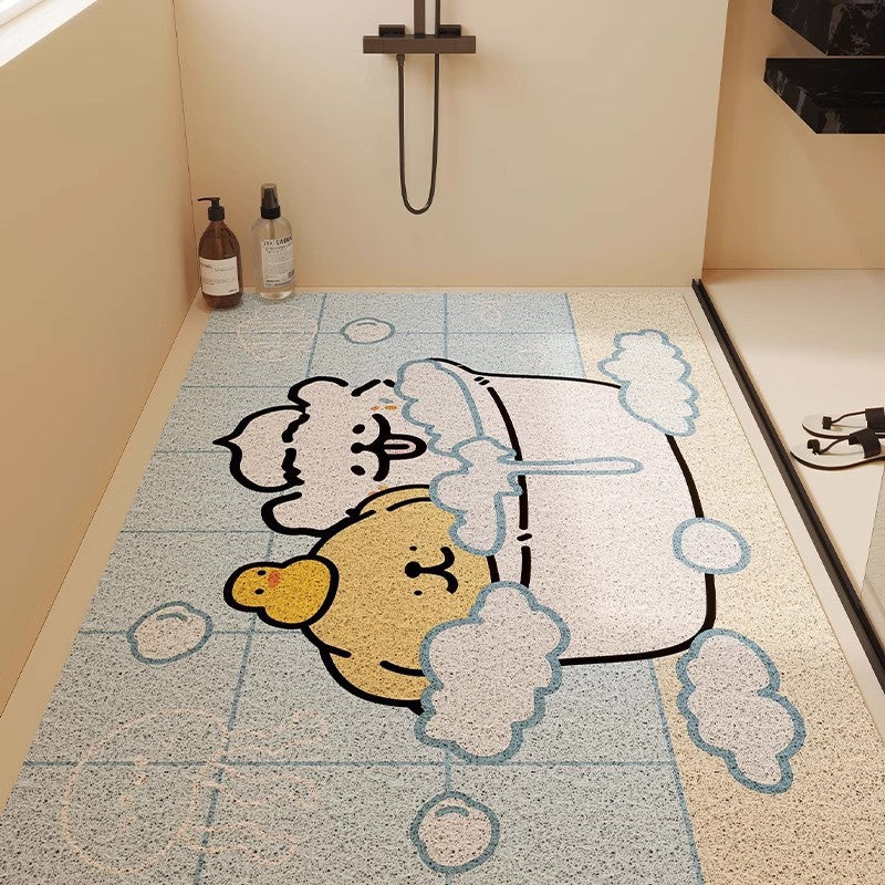 Playful Animal Themed Memory Foam Mat Kalsten