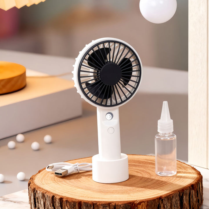 Ladies portable hand fan with spray function Kalsten