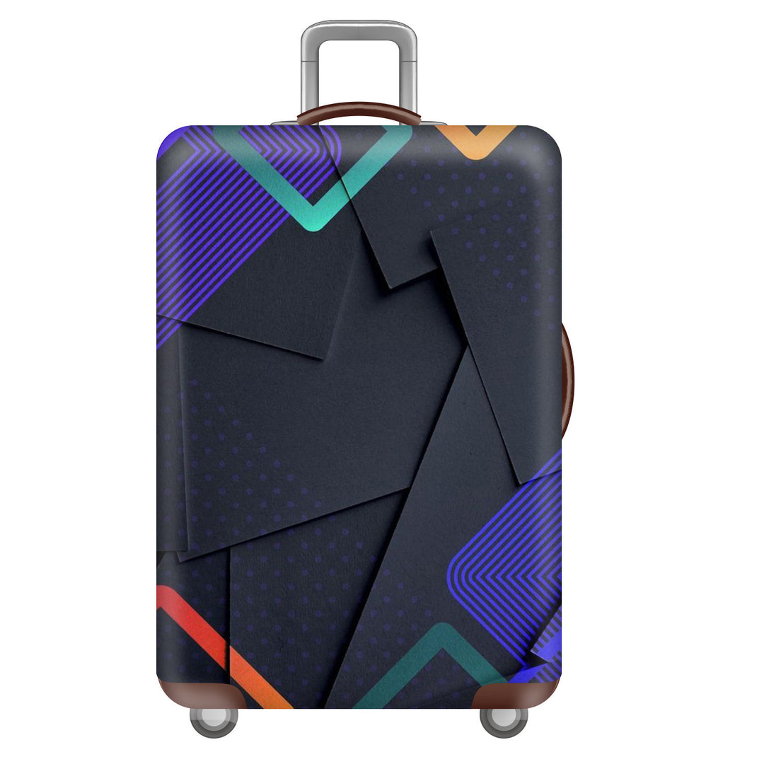 Men's hard-shell suitcase with unique skull design Kalsten