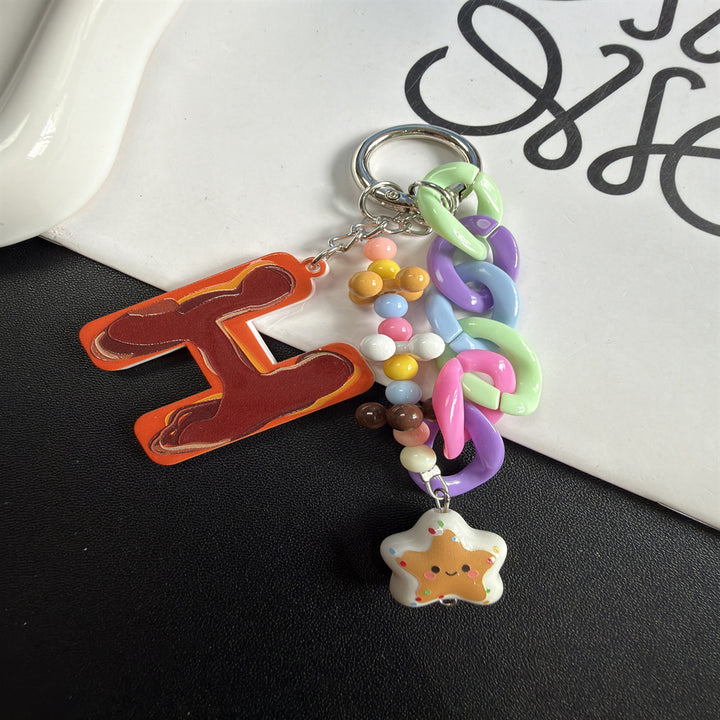 Whimsical Themed Charm Keychain Kalsten