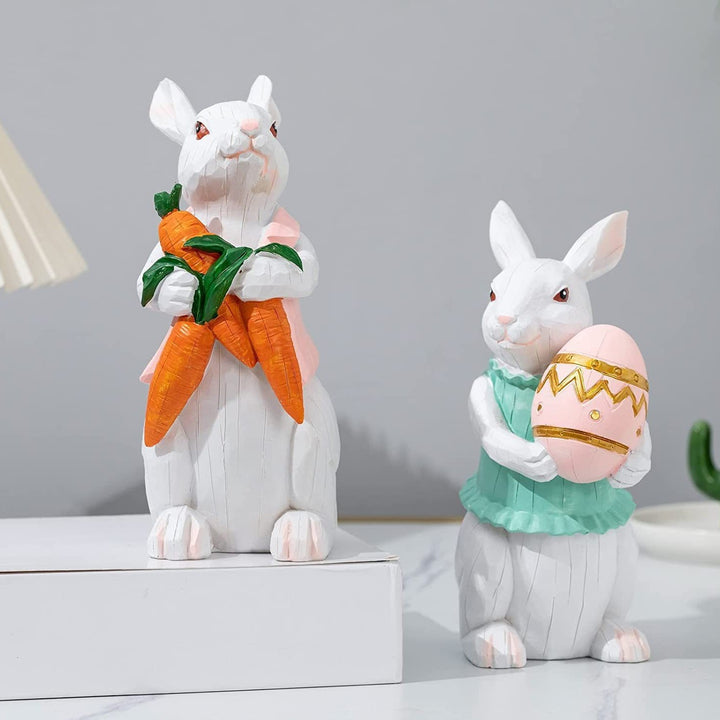 Decorative Bunny Figurine Set Kalsten