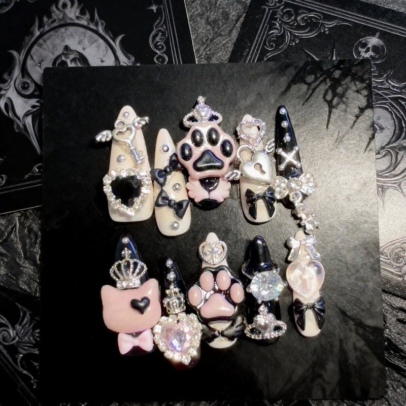 Artistic Gothic Nail Art Set