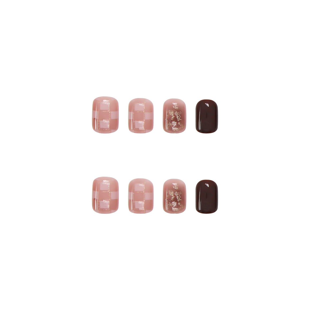 Artistic Press-On Nail Art Set