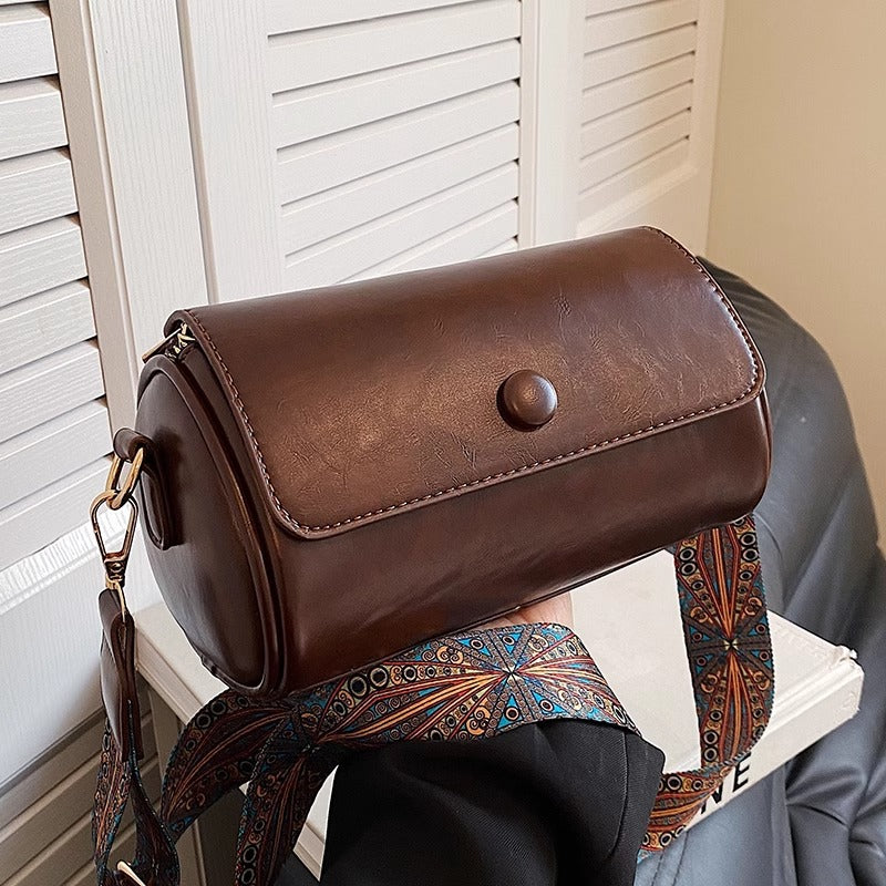 Retro Leather Crossbody Bag Kalsten