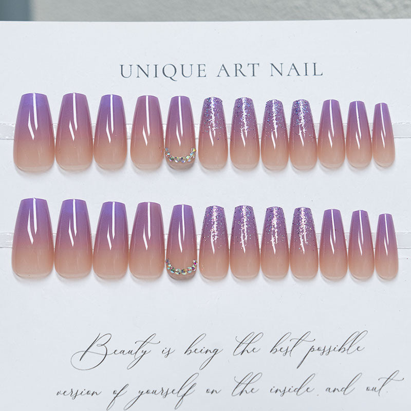 Glamorous Ombre Press-On Nails