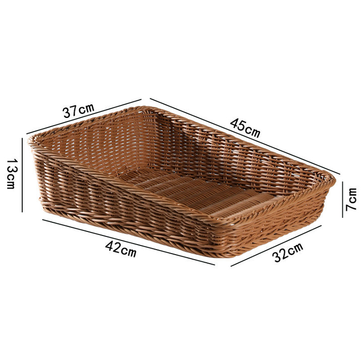 Unisex Portable Storage Box made of Woven Rattan Kalsten