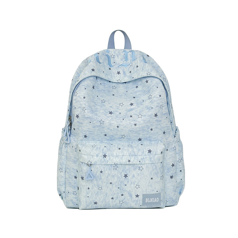 Stylish Lightweight Star-Patterned Backpack Kalsten