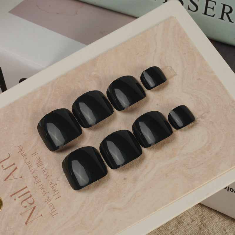 Glossy Short Press-On Nail Set Kalsten