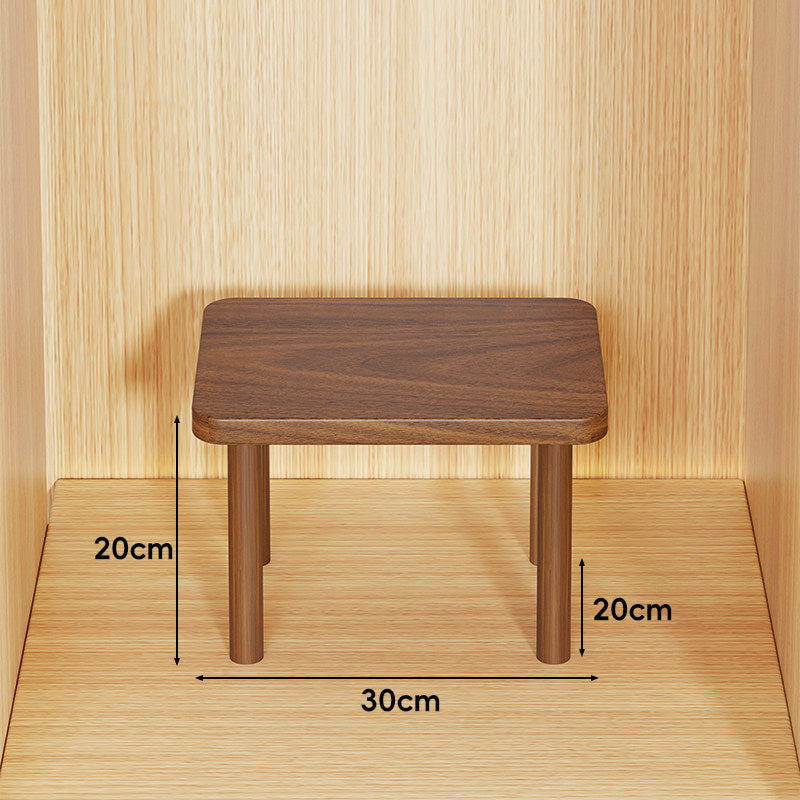 Adjustable Multi-Height Wooden Monitor Riser and Desktop Shelf