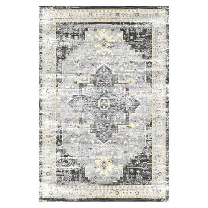 Vintage Floral Patterned Area Rug